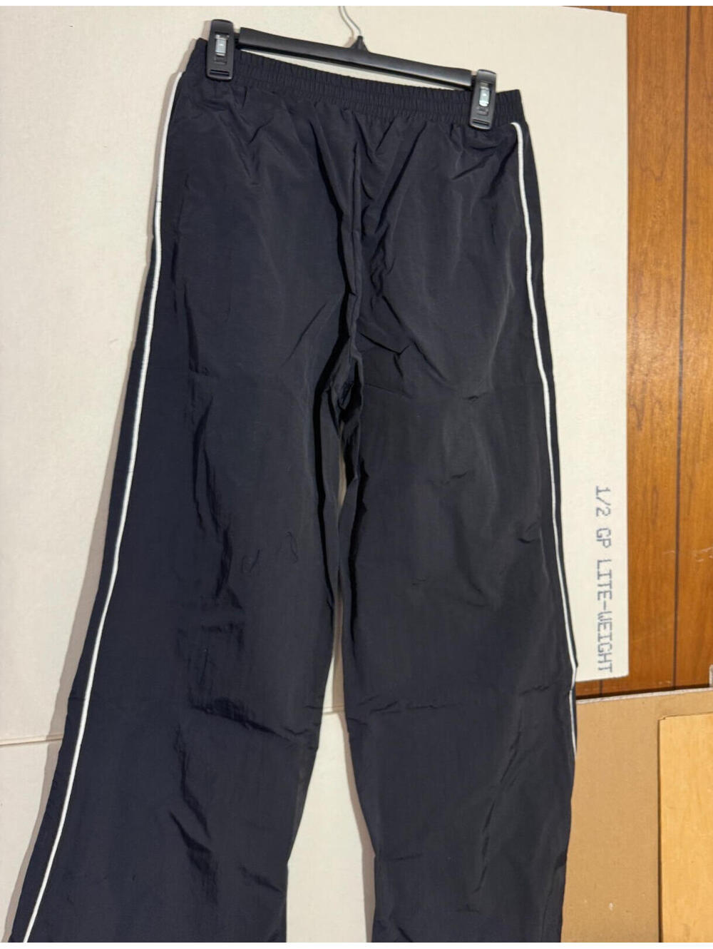 Art Class Girls' Windbreaker Wide Leg Track Pants Black XXL (16/18) NWT - Picture 4 of 4